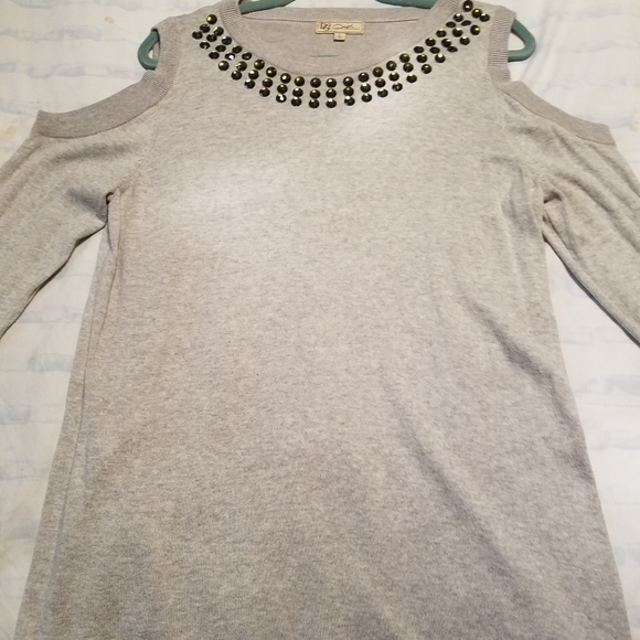 DIANE GILLMAN Womens cold shoulder top - Picture 1 of 9